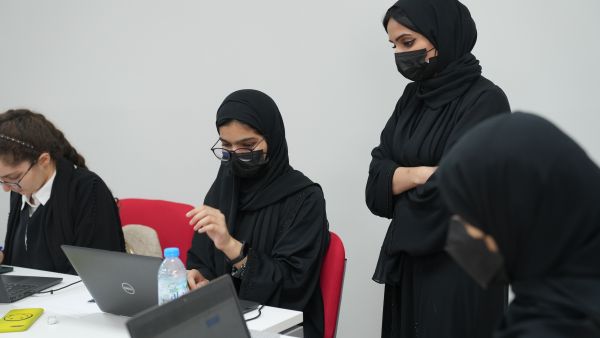 During the event Abu Dhabi University hosts its Second Annual STEM Programming Competition