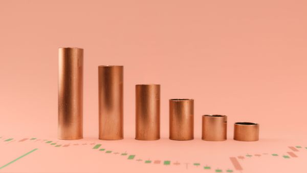 Shutterstock image copper prices plummet