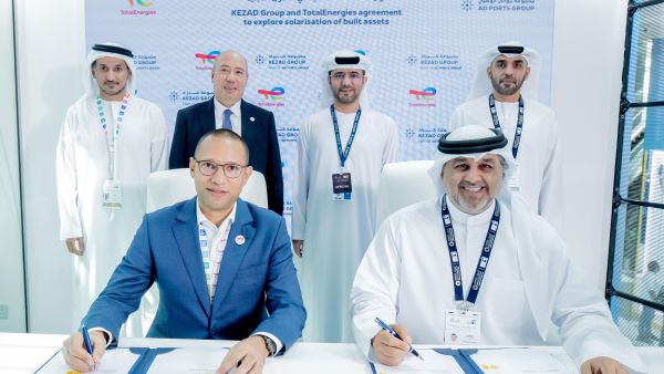 During the event AD Ports Group and TotalEnergies Join Forces to Explore Distributed Solar Opportunities