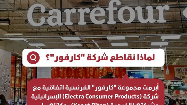  مجموعة "كارفور" تنتفع من الاستعمار والأبارتهايد الإسرائيلي