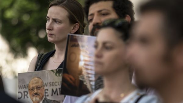 Human rights activists in Washington 