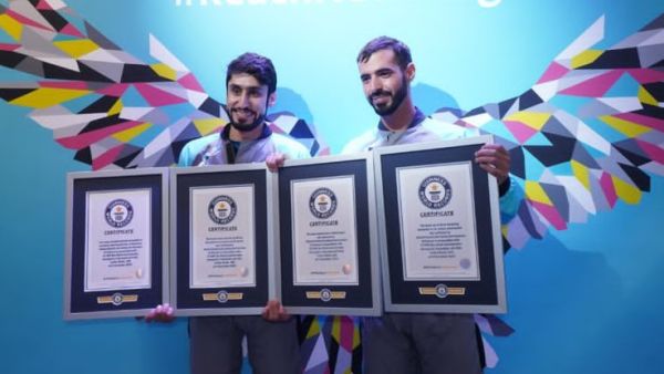 Sheikh Khalifa bin Sultan bin Hamdan Al Nayhan breaks four GUINNESS WORLD RECORDS™ at CLYMB Abu Dhabi 
