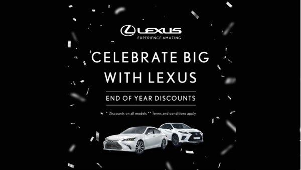 Markazia Lexus Launches Year-End Campaign on All Lexus Models  
