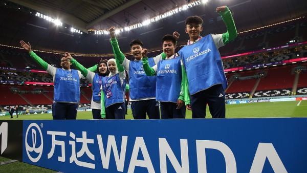 During the event Wanda and Qatar Foundation Empower Youth at the FIFA World Cup Qatar 2022TM