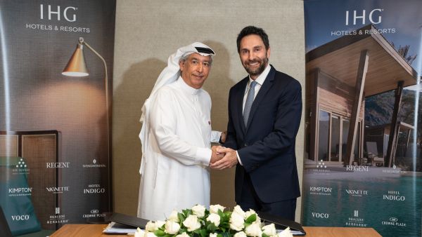 During the event IHG debuts Vignette Collection in the Middle East with a signing in Saudi Arabia