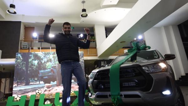 Markazia Toyota Dominates Jordan’s World Cup Season with Toyota Hilux as Grand Prize 