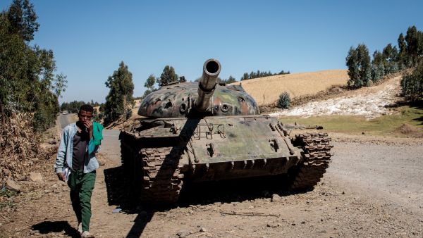 آلاف القتلى سقطوا، وأكثر من مليونين نزحوا من "تيغراي" جراء اندلاع الأعمال القتالية في تشرين الثاني/نوفمبر 2020 (أ ف ب)