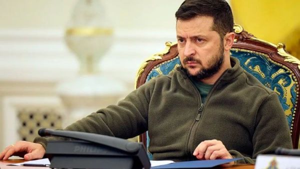 الرئيس الأوكراني فلادومير زيلينسكي