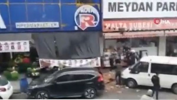  الانفجار الذي هز المركز التجاري بإسطنبول 