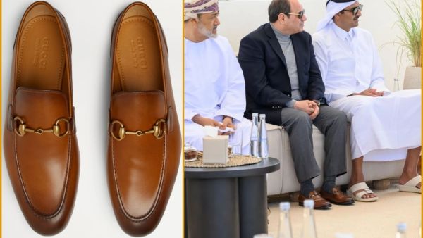 حذاء السيسي في قمة أبوظبي التشاورية