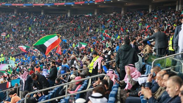 الجمهور الكويتي في خليجي 25