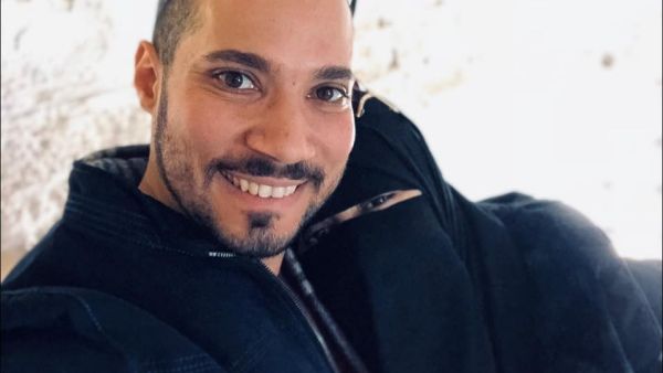 عبد الله رشدي وزوجته الراحلة