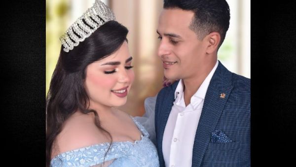 البلوجر مريم جودة وزوجها الراحل محمد 