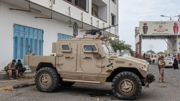 تزايد الهجمات ضد مقاتلي المجلس الانتقالي في محافظة "أبين" (أ ف ب)