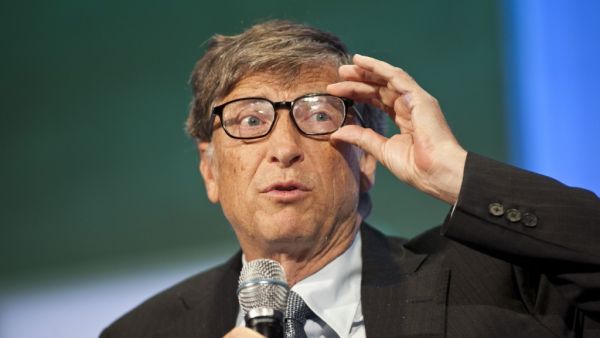 Bill Gates, chairman and founder of Microsoft Corp., speaks during the Clinton Global Initiative (CGI) meeting on September 24, 2013 in New York City. Ramin Talaie/Getty Images/AFP Bill Gates had dinners with Jeffrey Epstein