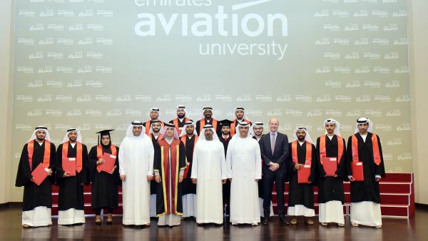 During the event Emirates Aviation University’s Graduation Addresses Industry’s Skill Shortages
