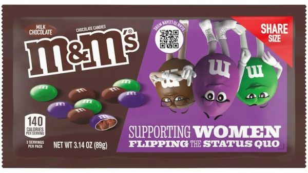 M&M’s تعلن عن إطلاق أول عبوة نسائية بالكامل!