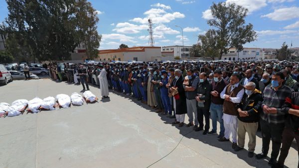 Praying for the dead in Libya 