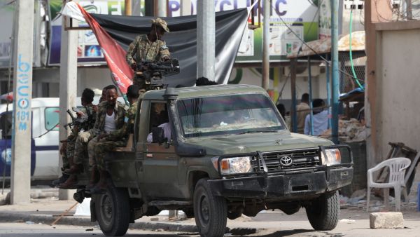 جنود من الجيش الصومالي (أ ف ب)