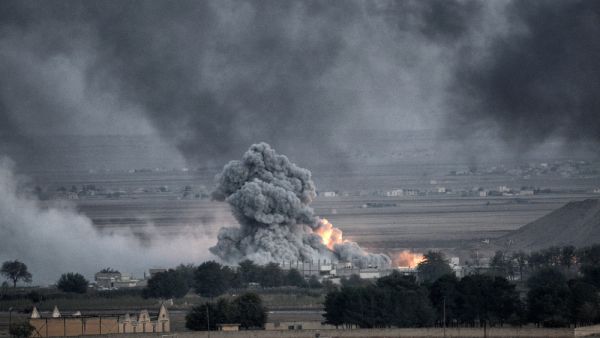 تجدد القصف على البوكمال