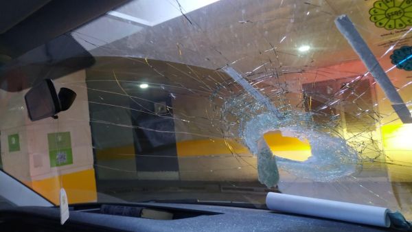  سيارة إسعاف اعتدى عليها مستوطنون إسرائيليون