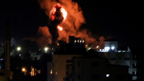 Gaza on fire 