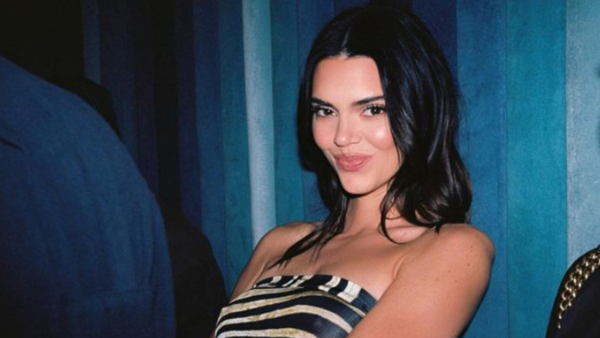 Kendall Jenner goes topless in new video
