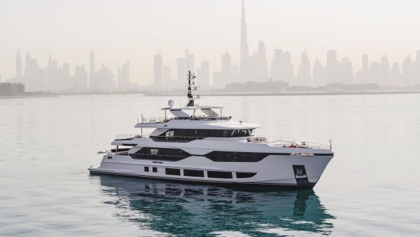 Gulf Craft represented by the Majesty 120 and Majesty 100 at Miami International Boat Show