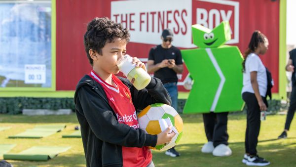 During the event WCM-Q and Sahtak Awalan Participate in National Sport Day