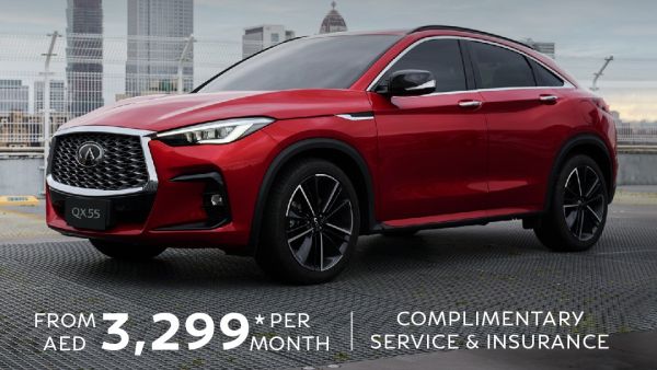 NFINITI of Arabian Automobiles marvels at the QX55: the sporty and high-tech crossover