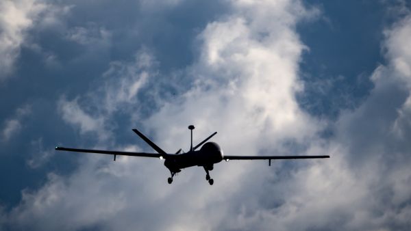 طائرة من دون طيار (أ ف ب)