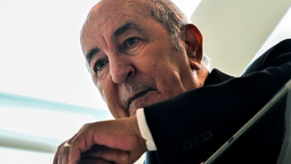 الرئيس الجزائري عبد المجيد تبون