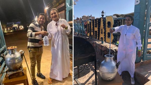Katy Zarif broke the stereotype and became the first female Christian to work as a Mesaharaty wandering Dahab streets and waking people up.