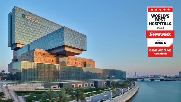 Cleveland Clinic Abu Dhabi Cleveland Clinic Abu Dhabi ranked UAE and GCC’s number one hospital in Newsweek’s 2023 ‘World's Best Hospitals’ list