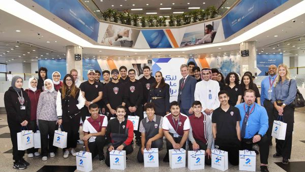 During the event Burgan Bank Hosts AUS Students’ in Educational Trip at its Head Office