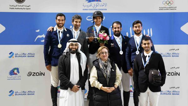 Burgan Bank Sponsors the Sixth Competition of the Kuwaiti Equestrian Federation Tour