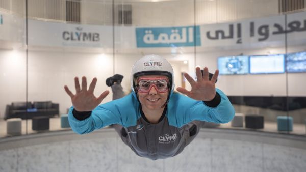 Lady Flying. CLYMB™ Abu Dhabi hosts ladies’ night this Thursday