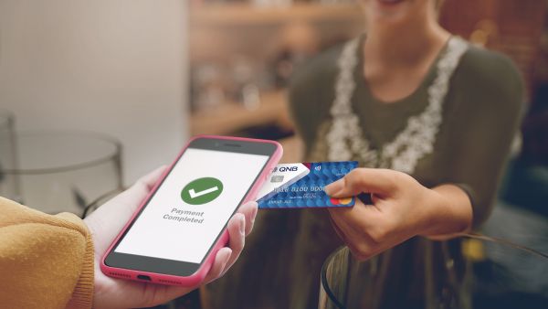 myPOS Mastercard and QNB launch “myPOS” tap on phone service