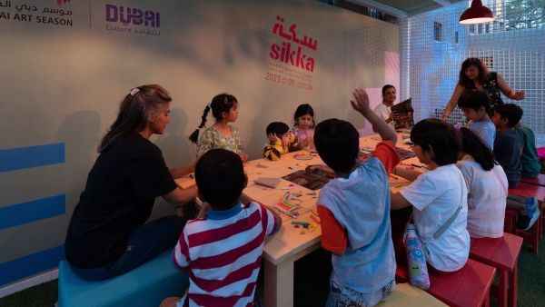 During the event Sikka Art and Design Festival nights: Rhythm, cinema and entertainment