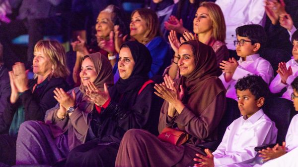 سعادة الشيخة هند بنت حمد تشهد افتتاح العرض المسرحي "شوتايم!" التابع لمؤسسة قطر