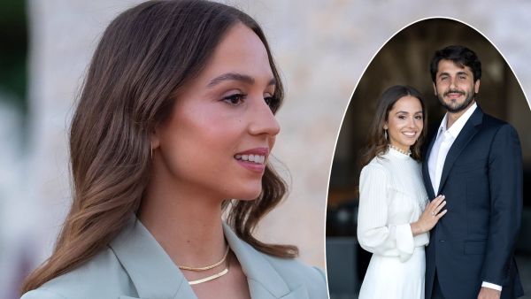 الأميرة إيمان بنت عبدالله الثاني والسيد جميل