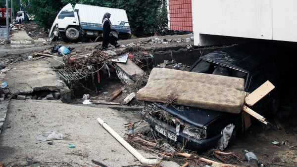Turkey floods kill 5 in earthquake affected provinces