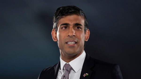 British Prime Minister Rishi Sunak