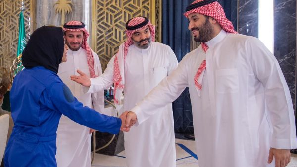 ريانة البرناوي بين يدي محمد بن سلمان