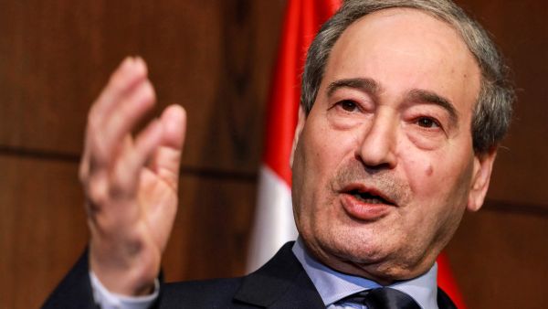  فيصل المقداد، وزير الخارجية السوري