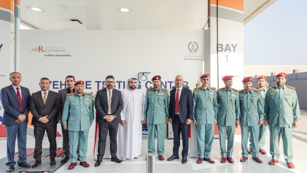 During the event Arabian Automobiles and Sharjah Police Inaugurate New Inspection Center for Efficient Vehicle Testing and Registration