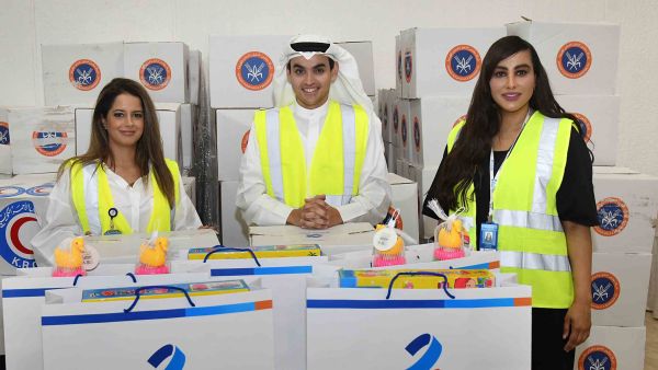 Burgan Bank Distributes Ramadan Food Baskets in Cooperation with KRCS