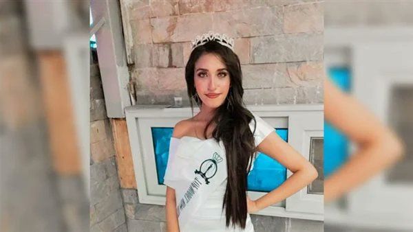 Egyptian pageant queen Marwa Adel was violently attacked. (Twitter) Miss Nile