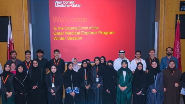 During the event High school students explore a future in medicine at WCM-Q