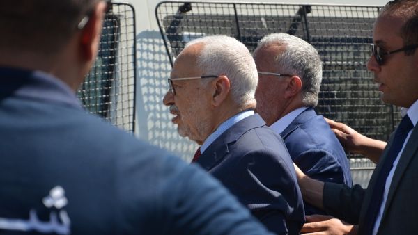  رئيس حركة النهضة #التونسية المعارضة راشد الغنوشي 